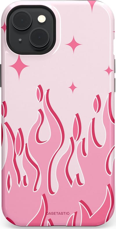 Casetastic Hoesje Geschikt voor Apple iPhone 15 Plus Magsafe - Stijlvolle Beschermende Duo-layer Case - Twinkelvuur