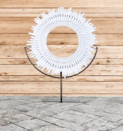 Richmond - Ibiza Beeld - Stijlvol design - 65 cm hoog - Ornament op Voet