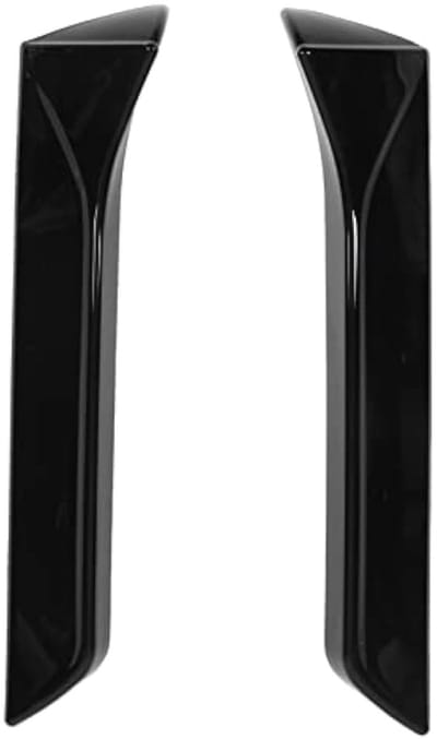 Dailygoods- Zijspoiler 2 Stuks - Achterruit Vervanging - Wing Exterieur Trim - Sportieve Stijl - Glanzend Uiterlijk - Eenvoudige Installatie - Achterspoiler