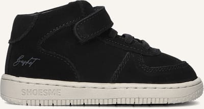 Baby | Eerste stapschoenen | Jongens | Black | Leer | Shoesme | Maat 19