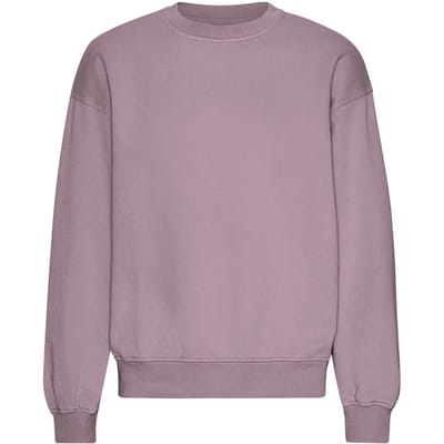 Oversized sweatshirt met ronde hals Colorful Standard Organic Pearly Purple