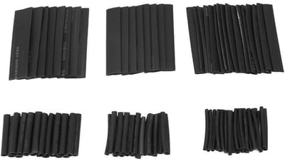 Dailygoods - Heat Shrink Tubing Set - 127 stuks - Duurzaam en flexibel - PE materiaal - Kabelverbinding en reparatie - Ideaal voor klussen - Multicolor
