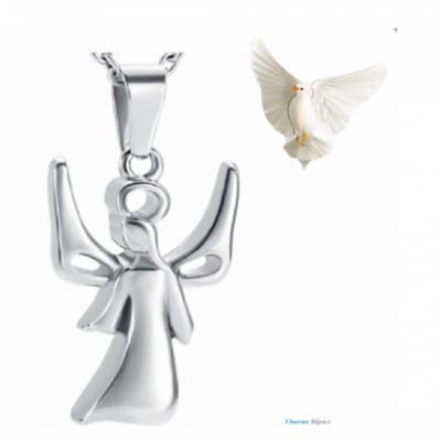 Urn / gedenkhanger Engel - Charme Bijoux