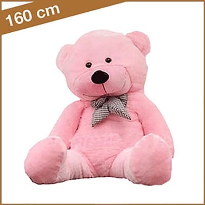 Grote Knuffel - Grote rose knuffelbeer 160 cm - Zacht - Lief - Grote Teddybeer