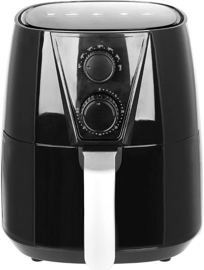 Florixa® Airfryer xl - Airfryer xxl - Heteluchtfriteuse - Zwart- 26cm x 32cm x 30cm
