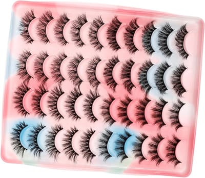 Valse Wimpers - Nepwimpers Set - Make-up Aanbrengen - Natuurlijke Look - 20 Paar - Niet Gespecificeerd