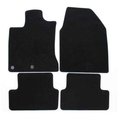 Tapis de sol - Nissan - Qashqai 2007-2013 - 4 pièces - Velours - Antidérapant - Renforcé