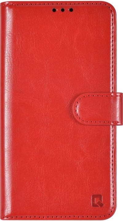 TUNIQ Back cover iPhone 16e - Walletcase - Pasjeshouder voor 3 pasjes - Rood
