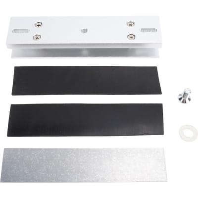 Magneetslot U-vormige beugel Aluminiumlegering 280kg 600lbs Elektromagnetisch slot U-beugel voor gray