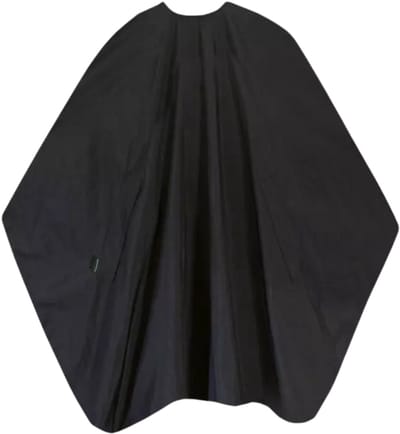 Rojafit Professioneel Kapperskleed met haakjes Zwart - Afmeting +- 148 x 130 cm