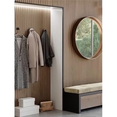 Maestro Latt Luxx Lattenwand - Castle Oak + Luxx - 277x30cm - 20mm - 2 Stuks
