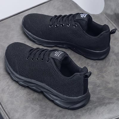 Mode Dames Hardloopsneakers Hoge Kwaliteit Comfortabel Lichtgewicht Casual Schoen Antislip Ademend Mesh Sportschoenen voor Vrouw 35 gray
