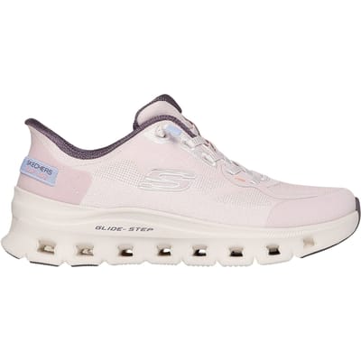 Skechers Glide-Step Pro Rose Mesh Pink Wandelsneakers Dames
