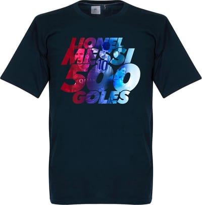Messi 500 Goals Milestore T-Shirt - M