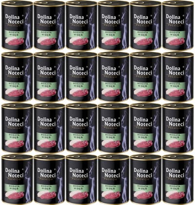 Dolina Noteci Premium - Natvoer voor Katten - Gans - 400g - 24 stuks