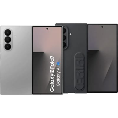 Samsung Galaxy Z Fold 7 256GB Zilver 5G + Samsung Siliconen Back Cover Zwart