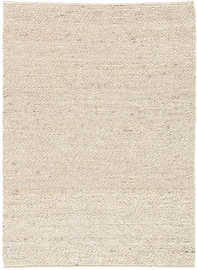 Lino Noble Beige Vloerkleed 170x240cm - Handgeweven Luxueus Tapijt 100% gevilte wol - Laagpolig - 18mm dik - 3,7kg/m² - Tapijt Woonkamer - Vloerkleed Slaapkamer - Tapijt Eetkamer