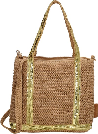 PE Florence Natural Life Handtas - Donker Natuur / Goud