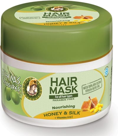 Pharmaid Athena's Treasures Hair Mask Honey & Silk 200ml: Voedend Haarmasker voor Sterk, Gezond en Glanzend Haar