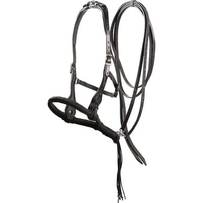 Bitloos hoofdstel voor paarden Edix Saddles ED3-Rose