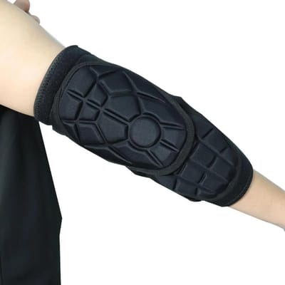 Baseball Elleboogbeschermer Ergonomische Speler Sport Softbal Elleboogbeschermer Beschermende Uitrusting Geschikt Voor Buiten Handbal Volleybal Fitness Training zwart