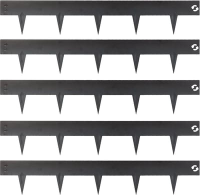 Talen Tools - Borderrand - Kantopsluiting - Cortenstaal - Koppelbaar - 100 x 7,5 cm - 5 stuks