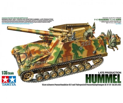 Tamiya Modelbouwpakket Militaire voertuigen - 35367 Pz-Haubitze Hummel (Late Production) Plastic - 1:35 - Modelbouw