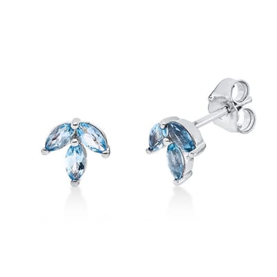 Luna Creation - 2U891W8-1 - Oorknopjes - Dames - 750WG