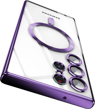 Hoesje Geschikt voor Samsung Galaxy S23 Ultra- Met magnetisch Ring hoesje - Arara backcover - Pars