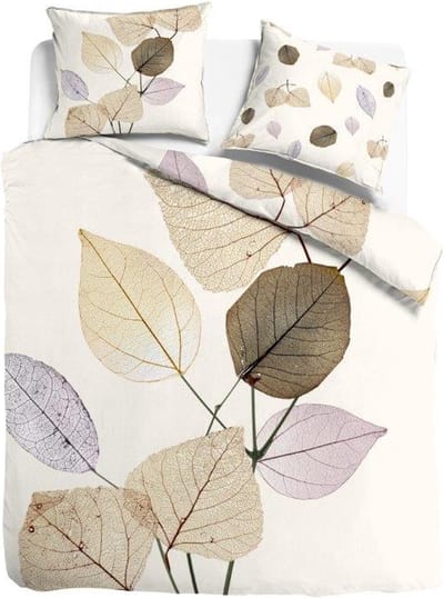 Venice Collection - Dekbedovertrek - Katoen Satijn - Amely - Creme - 240x200/220 cm - Lits Jumeaux