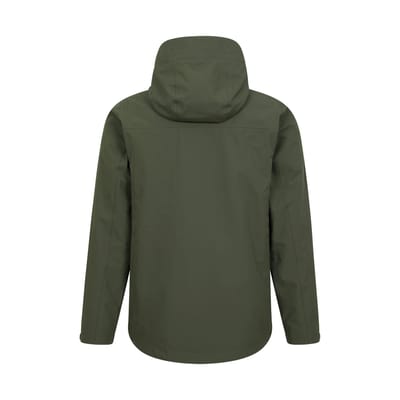 Mountain Warehouse Heren Brisk Extreme Colour Block Waterdichte Jas (Groen)