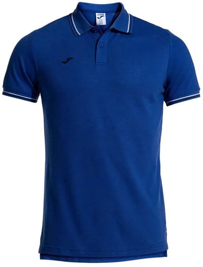 Joma Confort Classic Korte Mouw Poloshirt Blauw S Man