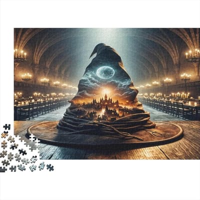 Papieren Puzzel - Jigsaw Puzzel - Ontspanning Thuis - Gerecycled Materiaal - 70 x 50 cm - Multicolor