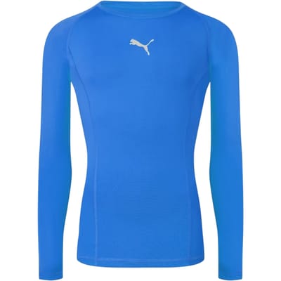 Puma Heren Liga Langsleeve T-Shirt (Elektrisch Blauw)