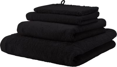 Aquanova London Badlaken - 70x130cm - Zwart per stuk