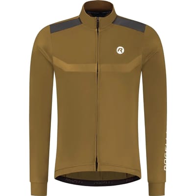 Rogelli Mono Heren Fietsshirt - Lange Mouw - Bruin