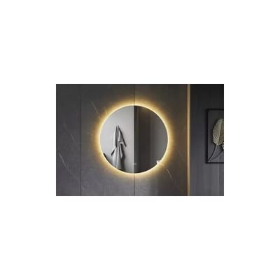 Bella Mirror - Spiegel met verlichting – Badkamerspiegel Rond – Antivocht – Anticondens – Ledverlichting - 120 cm - Frameloos