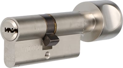 S2 veiligheidscilinder S6 K35/30 SKG 2, knopcilinder (verschillend sluitend)