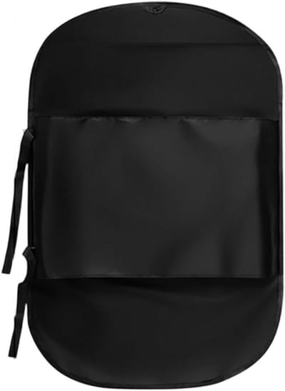 Kleding Compressie Tas - Reis Opbergzak - Bagage Ruimte Besparen - Rimpels Bestendig - 35x30x5 cm - Zwart