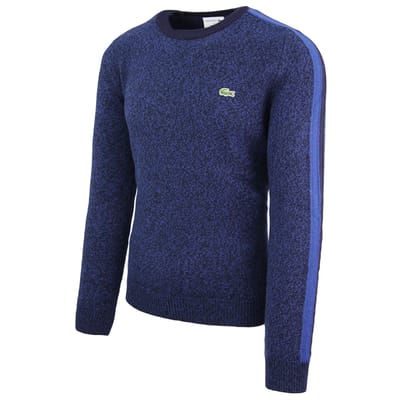 Lacoste wollen heren trui marine