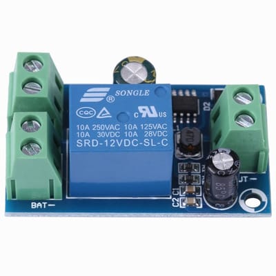 Dailygoody - Automatische Schakelaar - 10A Voedingscontroller - Betrouwbare Oplossing - Blauw - Energiebeheer - Ideaal voor Noodstroom - Geschikt voor..