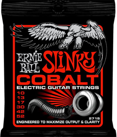 Ernie Ball 2715 Cobalt Snaren voor Elektrische Gitaar (10-52)