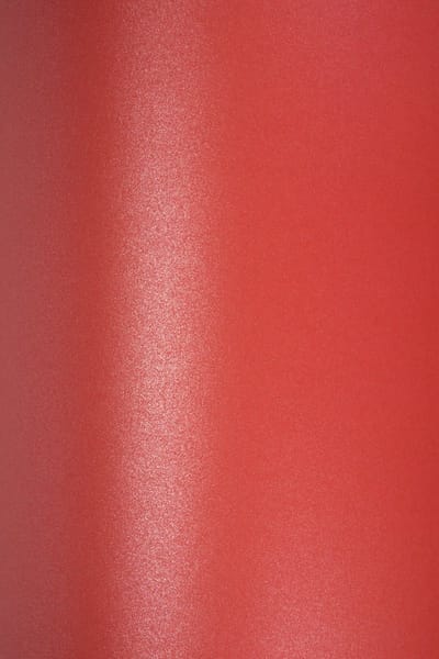 Netuno - rood metallic papier - A5 - 14,8 x 21 cm - 10 vellen - 120 gram - Majestic Emporer Red