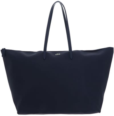 LACOSTE Shopper Schoudertas L.12.12 Concept Tote Bag Penombre Donkerblauw