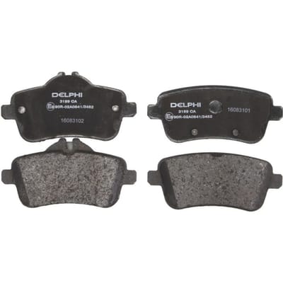 Remblokset DELPHI LP3159, achter