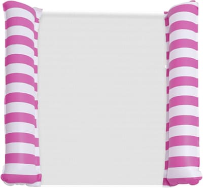 Drijvende Hangmat - Waterdrijver Ligbed - Zomerse Ontspanning - Dubbele Capaciteit - 130x132cm Opgeblazen - Roze