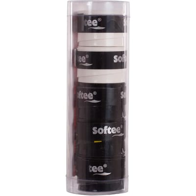 Set van 5 overgrips Gladde Softee Tech Blanco ÚNICA