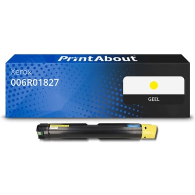 PrintAbout huismerk Toner 006R01827 Geel Hoge capaciteit Geschikt voor Xerox