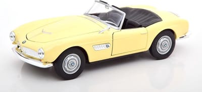 BMW 507 Cabriolet 1957 ( Open ) Beige 1-24 Welly