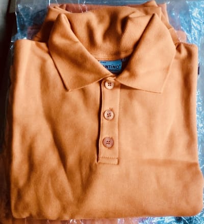 Polo Sweater, Santino Robin, kleur Oranje, maat L